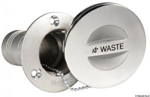 Tappo inox a filo Waste 38 mm